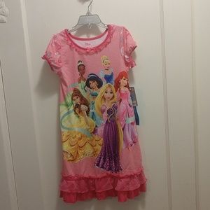 NWT Disney Princess nightgown 5/6